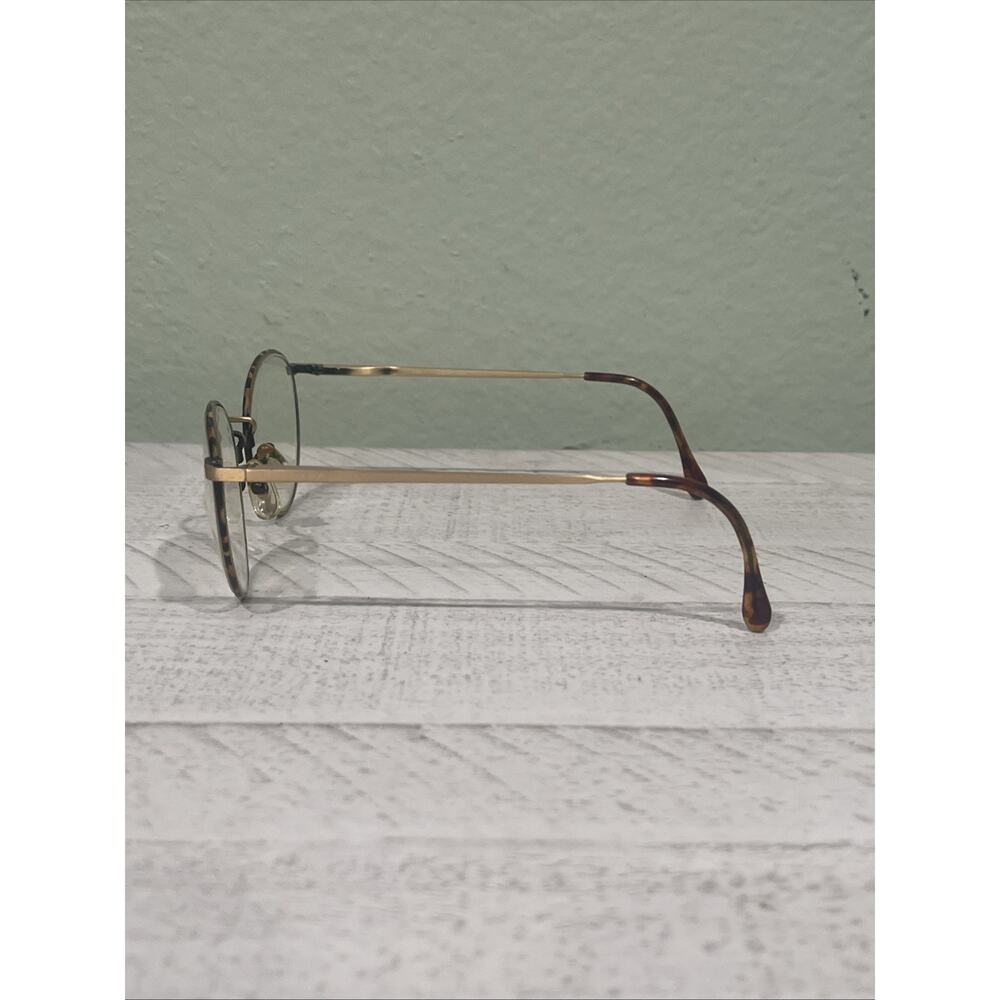 Vtg Calvin Klein CK 203 Oval Tortoise Eyeglasses 140mm ‼️Frames Only‼️ - Picture 4 of 9